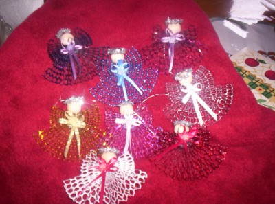 Punchenello Angels, Christmas Craft Project