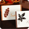 Quilled Fall Leaf Place Cards