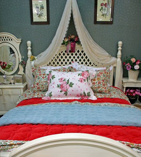Romantic Victorian Shabby Chic Bedroom