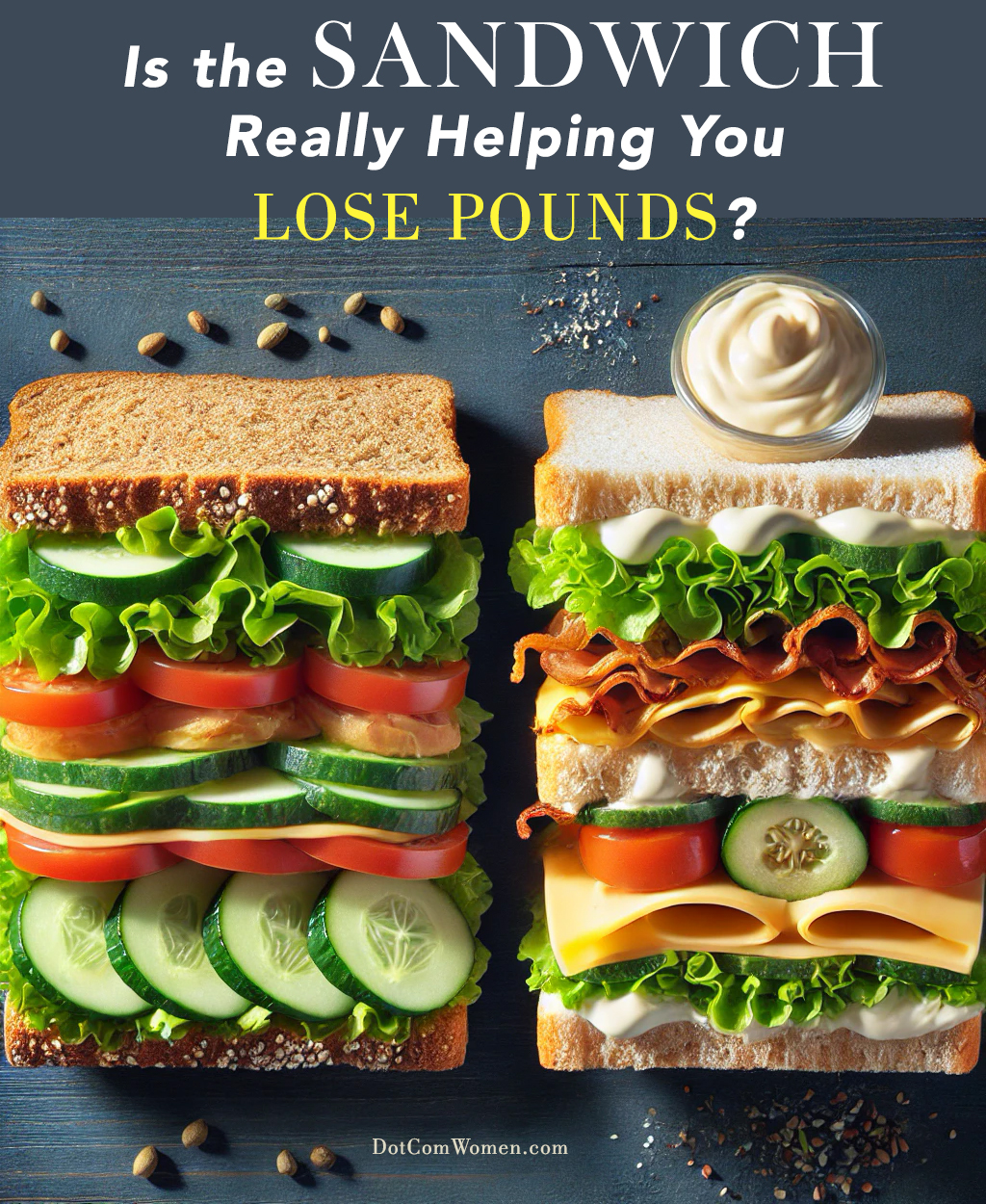 Is the Sandwich Really Helping You Lose Pounds?