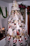Santa Themed Christmas Tree