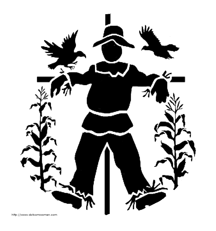 Scarecrow Pattern Free Pumpkin Carving Patterns Dot Com Women