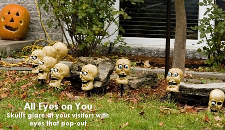 All Eyes on You - 5 Favorite Outdoor Halloween Decorations