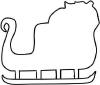 Sleigh Template - Click to enlarge
