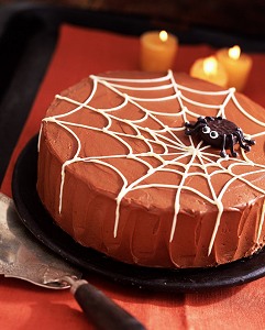Spider's Web Cake