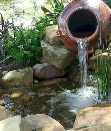 Stone Water Jug - Absolutely Fabulous Water Features
