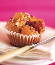 Strawberry and Cranberry Muffins