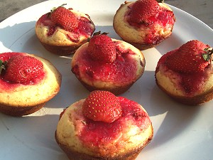 Strawberry Muffins