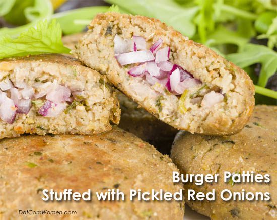 stuffed burger patties