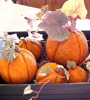 Styrofoam Pumpkins