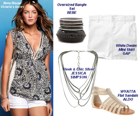 Nautical Whites - Summer vacation Fashion Lookbook