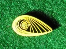 quilling teardrop