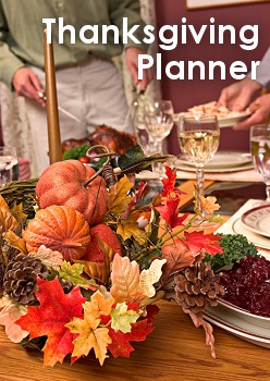 Thanksgiving Planner - A complete timeline planner for an organized Thanksgiving