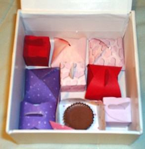 Handmade Valentine Treat Box - Homemade Valentine's Day Gift Idea for Men