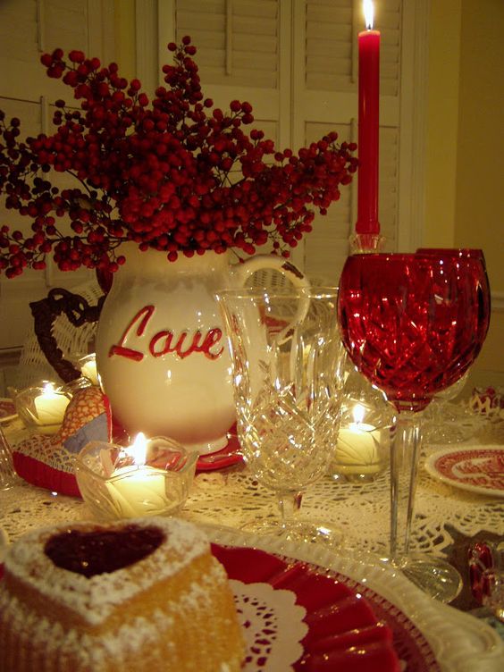 Decorating for a Romantic Valentine's Day with Candles