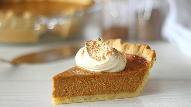 Thanksgiving Recipes - Vegan Pumpkin Pie