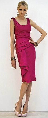 Charlize Theron's chosen dress by Versace Resort 2009 collection