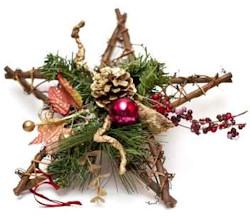 Christmas Wreath Magnet - DIY Homemade Gift Idea
