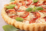 Enjoy a Tomato and Onion Pizza