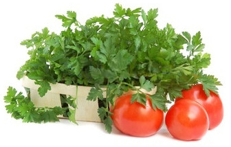 Tomatoes and Parsley