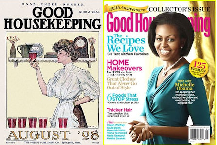 Good Housekeeping Magazine - Then and Now