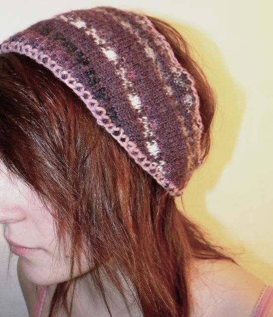 Headband made out of Recycled Old Sweater