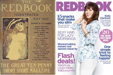 Redbook Magazine - Then and Now
