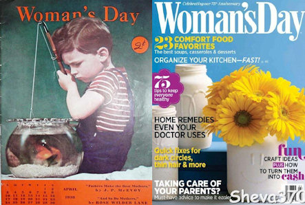 Woman's Day Magazine - Then and Now