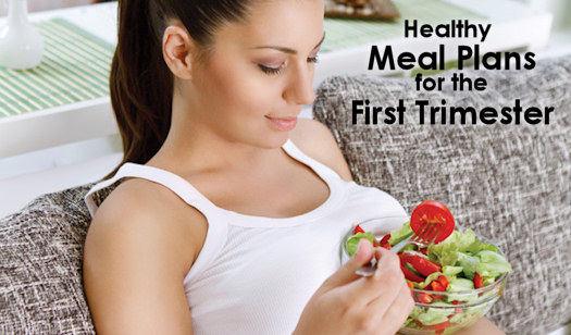 Pregnancy Diet Plan for First Trimester with Sample Meal Plans for each month