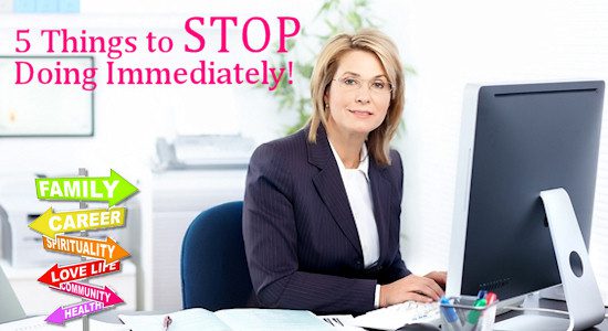 Achieving a Work Life Balance – 5 Things to Stop Doing Immediately!