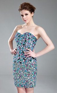 Beaded Cocktail Dress