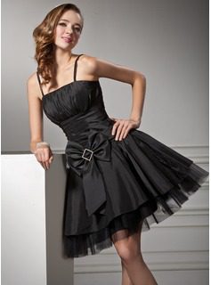 Black A-Line Dress