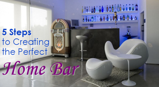 5 Steps to Creating the Perfect Home Bar