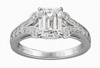 Cartier Solitaire Engagement Ring
