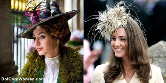 Kate Middleton Hats inspire Louise Bourgoin