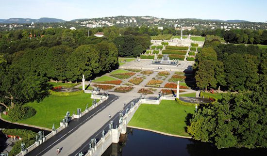 The Vigeland Sculpture Arrangement in Frogner Park