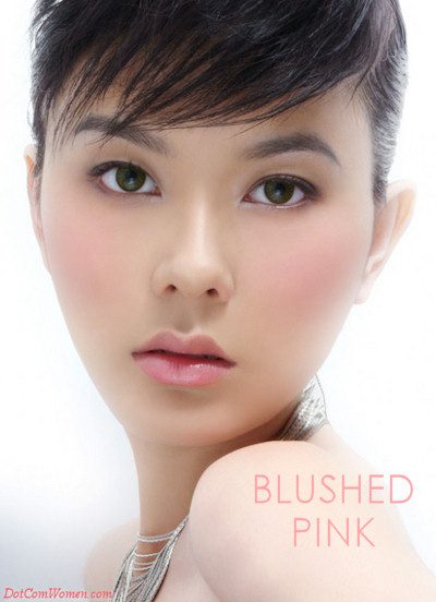 Blushed Pink Holiday Party Makeup