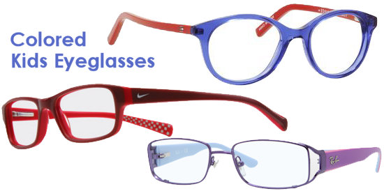 Colored Kids Eyeglasses