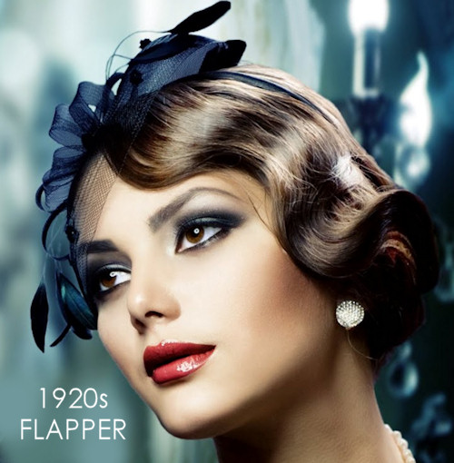 1920s Flapper Makeup for Parties