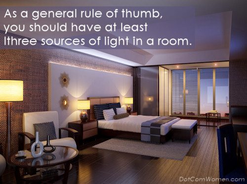 home lighting tips