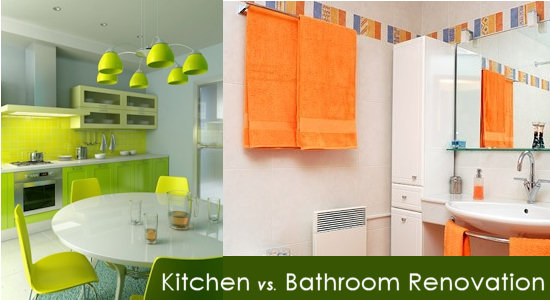 Kitchen or Bathroom Renovation: which adds more value?