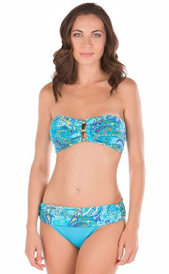 Lauren by Ralph Lauren Seaside Paisley Bandeau Top