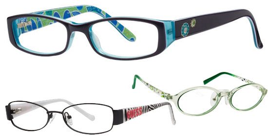 Patterned Kids Eyeglasses