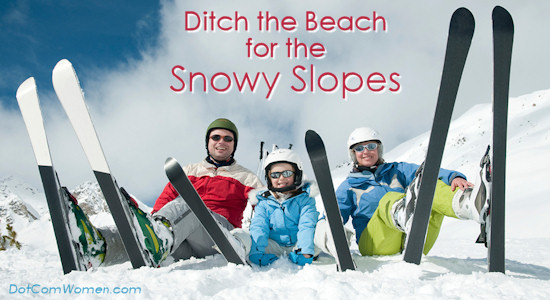 4 Reasons your Family should ditch the Boring Beach for the Snowy Slopes