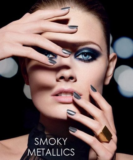 Smoky Metallic Party Look by Estée Lauder