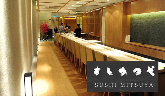 Sushi Mitsuya Japanese Sushi restaurant in Singapore