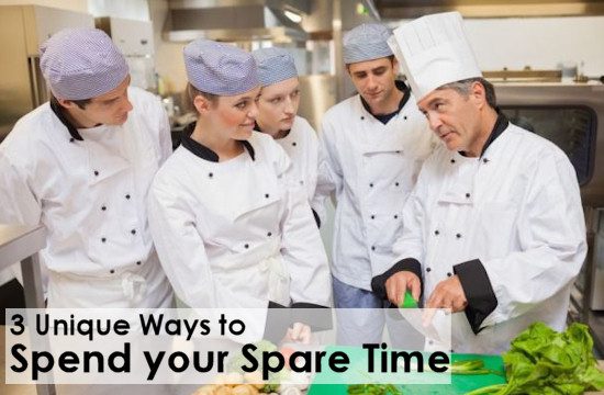 3 Unique Ways to Spend your Spare Time