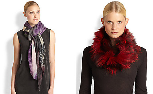 autumn fashion - scarves and neck-warmers