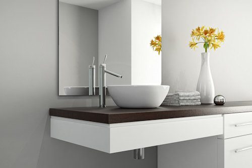 Switch up your bathroom vanity tops