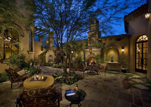 Hexagonal Patio Design